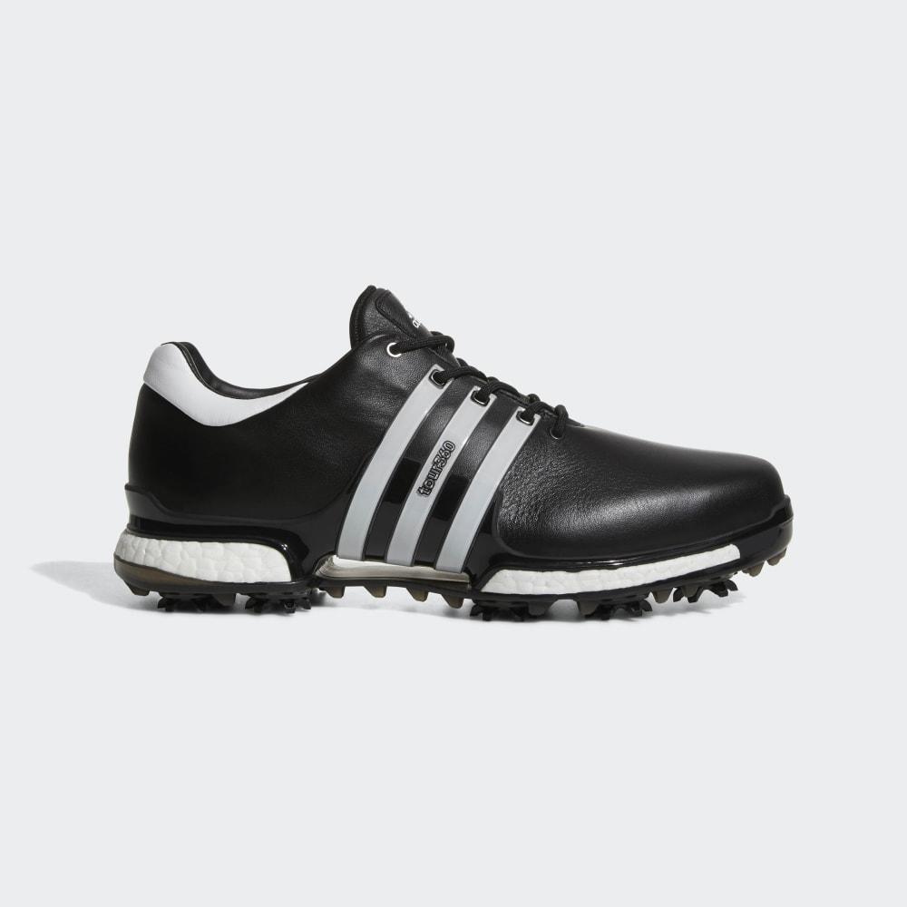 Adidas Men's Tour 360 Boost 2.0 Golf Shoes Black/White/Black Ireland Q44945